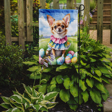Load image into Gallery viewer, Chihuahua Easter Garden Flag - Easter Egg Hunt - Dog-Themed Spring Yard Decor