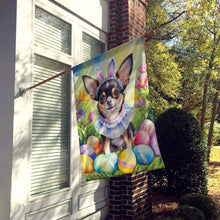 Load image into Gallery viewer, Chihuahua Easter Egg Hunt House Flag
