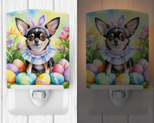 Load image into Gallery viewer, Chihuahua Easter Egg Hunt Ceramic Night Light