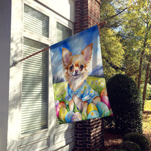 Load image into Gallery viewer, Chihuahua Easter Egg Hunt House Flag