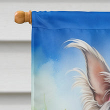 Load image into Gallery viewer, Chinese Crested Easter Egg Hunt House Flag