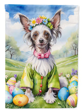 Load image into Gallery viewer, Chinese Crested Easter Egg Hunt House Flag