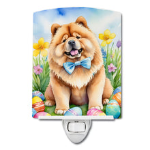 Load image into Gallery viewer, Chow Chow Easter Egg Hunt Ceramic Night Light