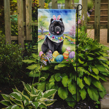 Load image into Gallery viewer, Chow Chow Easter Garden Flag - Easter Egg Hunt - Dog-Themed Spring Yard Decor