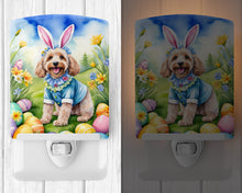 Load image into Gallery viewer, Cockapoo Easter Egg Hunt Ceramic Night Light