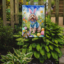 Load image into Gallery viewer, Cockapoo Easter Garden Flag - Easter Egg Hunt - Dog-Themed Spring Yard Decor
