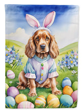 Load image into Gallery viewer, Cocker Spaniel Easter Garden Flag - Easter Egg Hunt - Dog-Themed Spring Yard Decor