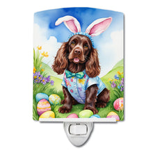 Load image into Gallery viewer, Cocker Spaniel Easter Egg Hunt Ceramic Night Light