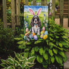 Load image into Gallery viewer, Cocker Spaniel Easter Garden Flag - Easter Egg Hunt - Dog-Themed Spring Yard Decor