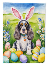Load image into Gallery viewer, Cocker Spaniel Easter Garden Flag - Easter Egg Hunt - Dog-Themed Spring Yard Decor