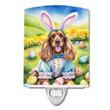 Load image into Gallery viewer, Cocker Spaniel Easter Egg Hunt Ceramic Night Light