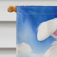 Load image into Gallery viewer, Coton de Tulear Easter Egg Hunt House Flag