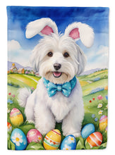 Load image into Gallery viewer, Coton de Tulear Easter Egg Hunt House Flag
