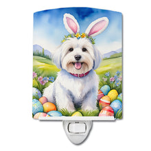 Load image into Gallery viewer, Coton de Tulear Easter Egg Hunt Ceramic Night Light