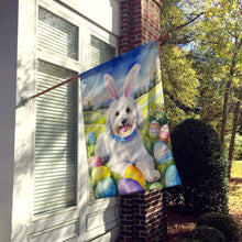 Load image into Gallery viewer, Coton de Tulear Easter Egg Hunt House Flag