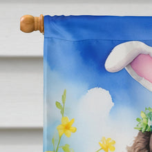 Load image into Gallery viewer, Curly-Coated Retriever Easter Egg Hunt House Flag