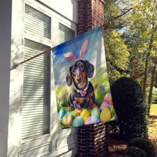 Load image into Gallery viewer, Dachshund Easter Egg Hunt House Flag