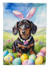 Load image into Gallery viewer, Dachshund Easter Egg Hunt House Flag