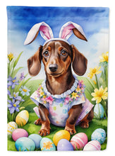 Load image into Gallery viewer, Dachshund Easter Egg Hunt House Flag