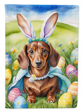 Load image into Gallery viewer, Dachshund Easter Garden Flag - Easter Egg Hunt - Dog-Themed Spring Yard Decor