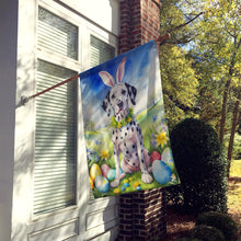Load image into Gallery viewer, Dalmatian Easter Egg Hunt House Flag