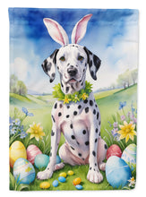 Load image into Gallery viewer, Dalmatian Easter Egg Hunt House Flag