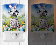 Load image into Gallery viewer, Dalmatian Easter Egg Hunt Ceramic Night Light