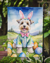Load image into Gallery viewer, Dandie Dinmont Terrier Easter Garden Flag - Easter Egg Hunt - Dog-Themed Spring Yard Decor