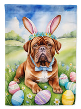 Load image into Gallery viewer, Dogue de Bordeaux Easter Garden Flag - Easter Egg Hunt - Dog-Themed Spring Yard Decor