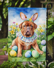 Load image into Gallery viewer, Dogue de Bordeaux Easter Garden Flag - Easter Egg Hunt - Dog-Themed Spring Yard Decor