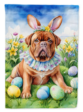 Load image into Gallery viewer, Dogue de Bordeaux Easter Garden Flag - Easter Egg Hunt - Dog-Themed Spring Yard Decor