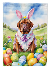 Load image into Gallery viewer, Dogue de Bordeaux Easter Garden Flag - Easter Egg Hunt - Dog-Themed Spring Yard Decor