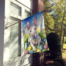 Load image into Gallery viewer, English Bull Terrier Easter Egg Hunt House Flag