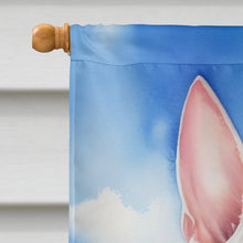 Load image into Gallery viewer, English Bull Terrier Easter Egg Hunt House Flag