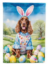Load image into Gallery viewer, English Cocker Spaniel Easter Egg Hunt House Flag