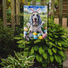Load image into Gallery viewer, English Setter Easter Garden Flag - Easter Egg Hunt - Dog-Themed Spring Yard Decor