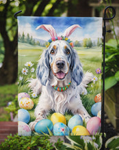 Load image into Gallery viewer, English Setter Easter Garden Flag - Easter Egg Hunt - Dog-Themed Spring Yard Decor