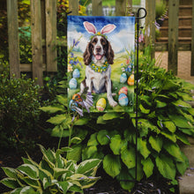 Load image into Gallery viewer, English Springer Spaniel Easter Garden Flag - Easter Egg Hunt - Dog-Themed Spring Yard Decor