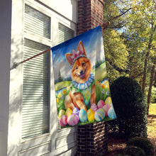 Load image into Gallery viewer, Finnish Spitz Easter Egg Hunt House Flag