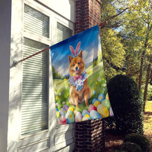 Load image into Gallery viewer, Finnish Spitz Easter Egg Hunt House Flag