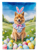 Load image into Gallery viewer, Finnish Spitz Easter Egg Hunt House Flag