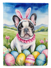 Load image into Gallery viewer, French Bulldog Easter Egg Hunt House Flag