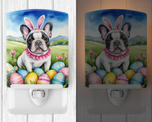 Load image into Gallery viewer, French Bulldog Easter Egg Hunt Ceramic Night Light