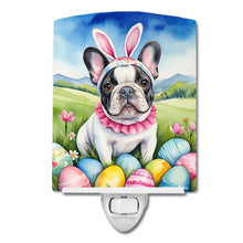 Load image into Gallery viewer, French Bulldog Easter Egg Hunt Ceramic Night Light