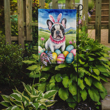 Load image into Gallery viewer, French Bulldog Easter Garden Flag - Easter Egg Hunt - Dog-Themed Spring Yard Decor