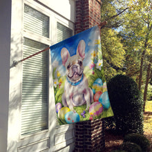Load image into Gallery viewer, French Bulldog Easter Egg Hunt House Flag