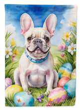 Load image into Gallery viewer, French Bulldog Easter Egg Hunt House Flag