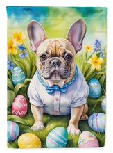 Load image into Gallery viewer, French Bulldog Easter Egg Hunt House Flag