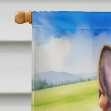 Load image into Gallery viewer, German Shepherd Easter Egg Hunt House Flag