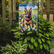Load image into Gallery viewer, German Shepherd Easter Garden Flag - Easter Egg Hunt - Dog-Themed Spring Yard Decor